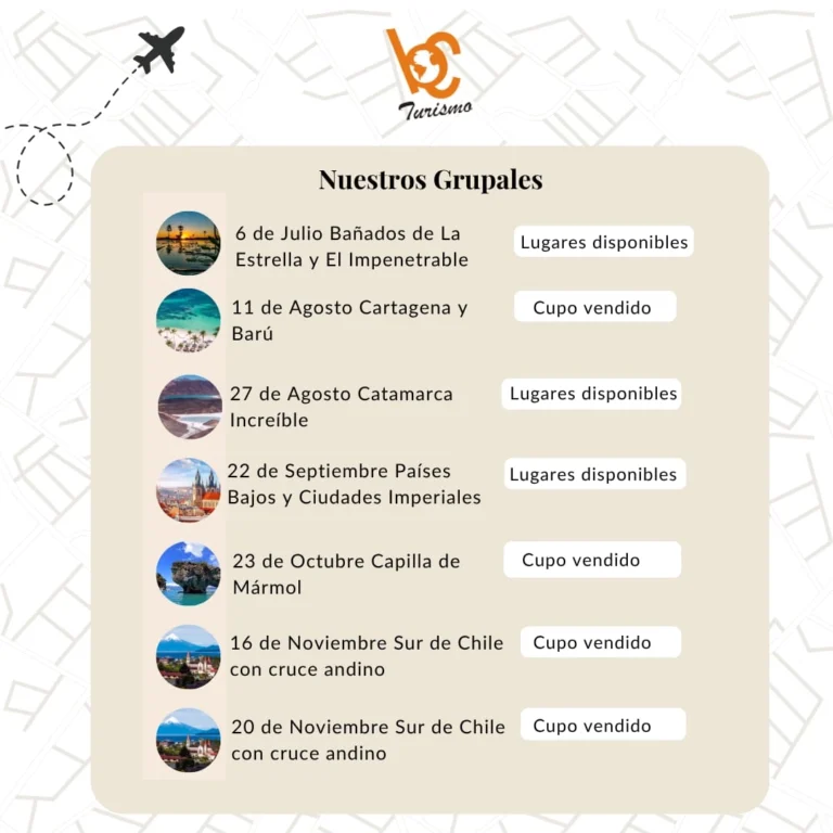 Grupales Acompañados 2025