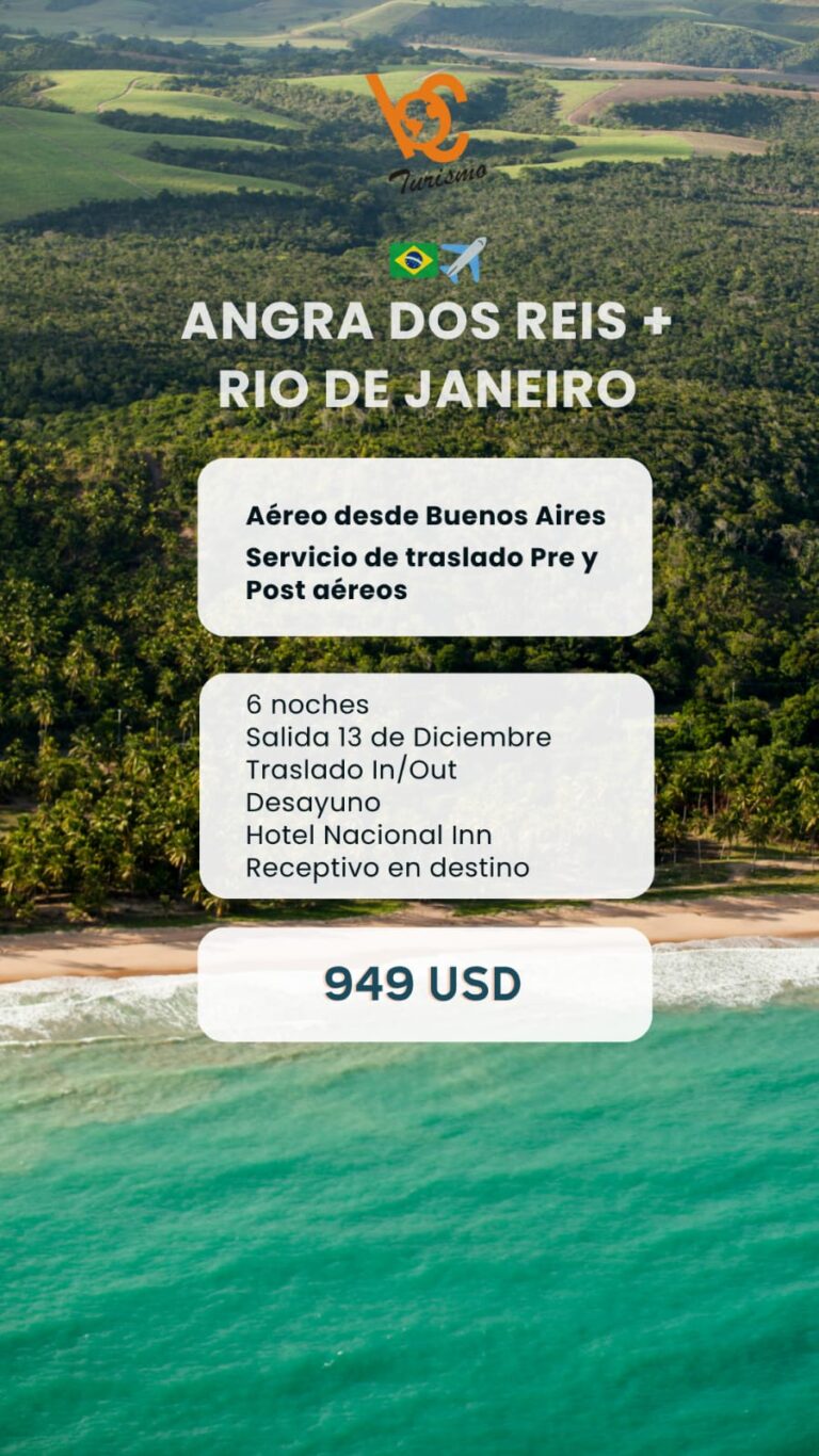 Angra dos reis + rio de janeiro