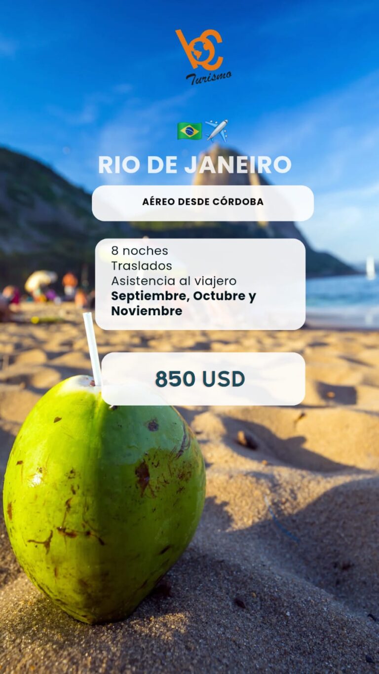 Rio de Janeiro desde Córdoba