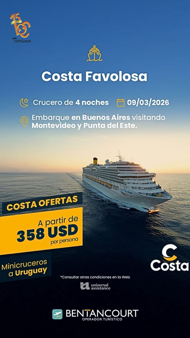 Mini cruceros a Uruguay