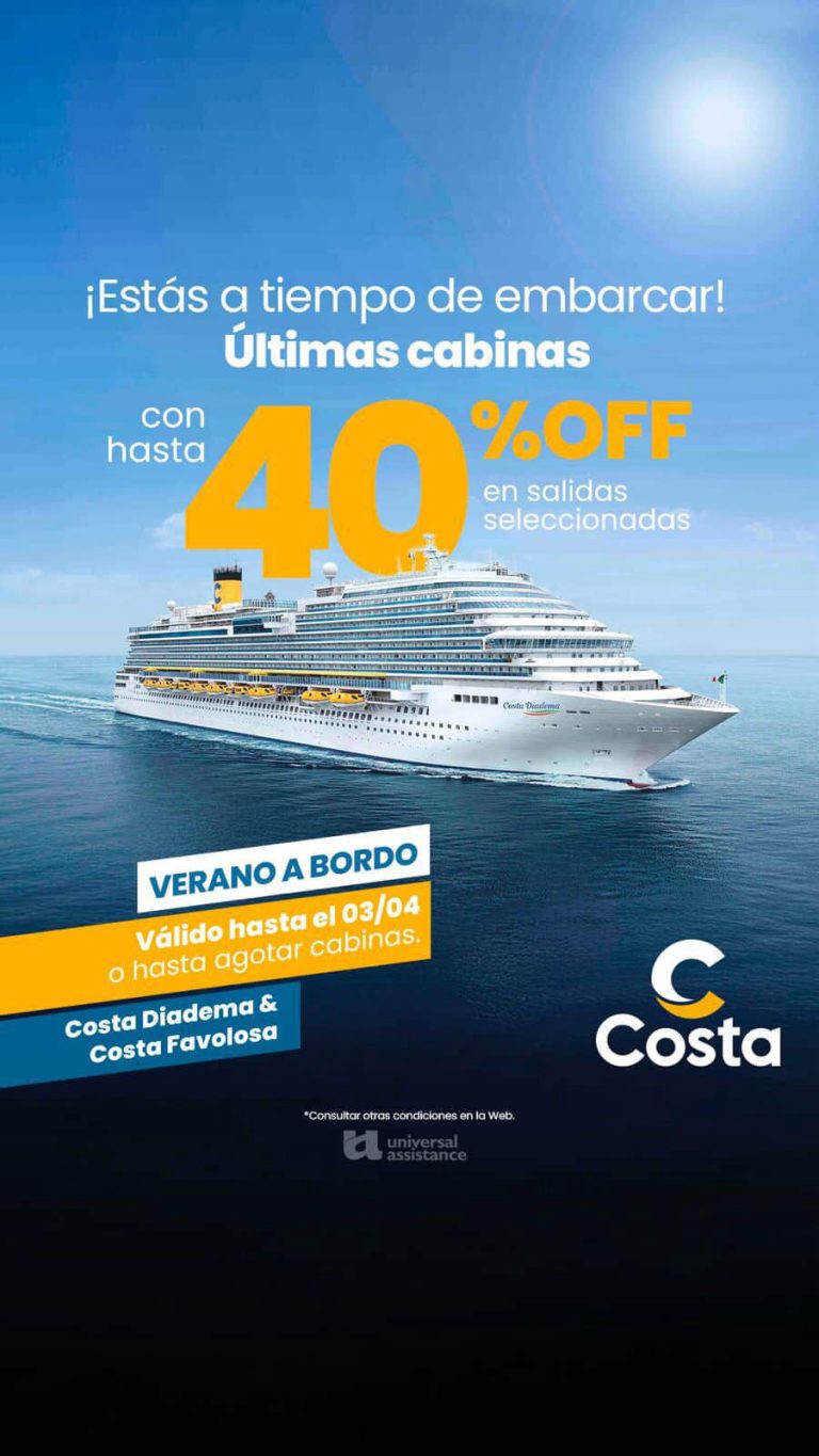 Crucero Costa Favolosa