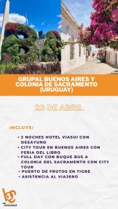 Grupal acompañado Buenos Aires