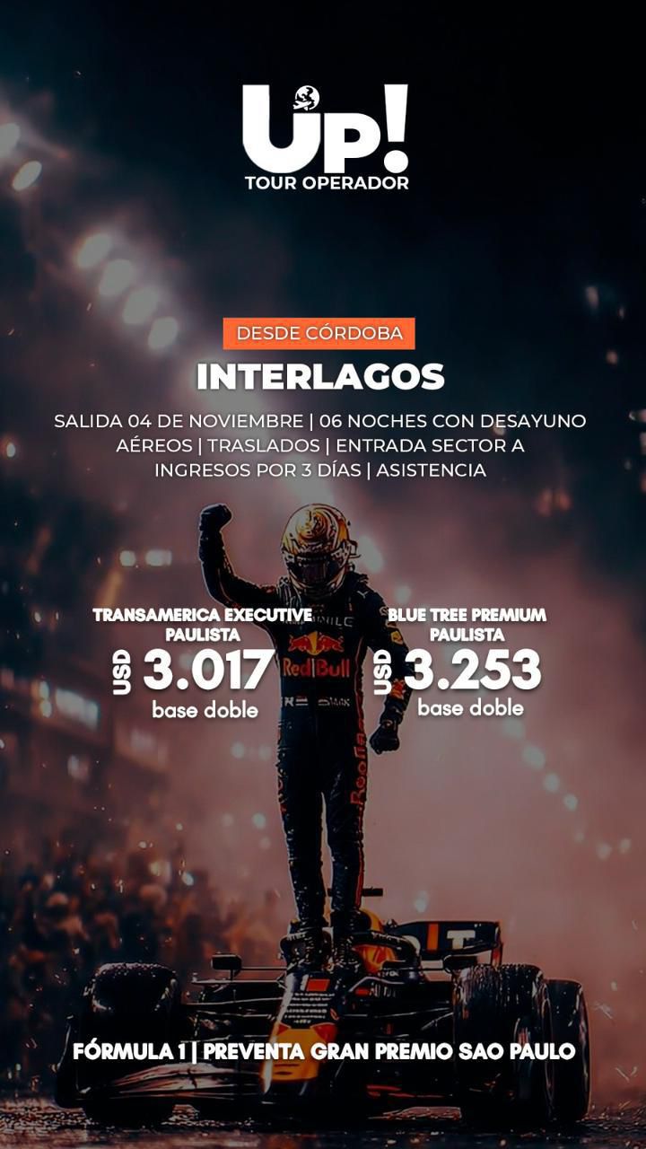Interlagos desde Córdoba