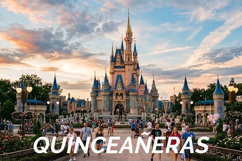 foto del castillo de Disney